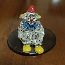 Clown in Argento Galvanico 925