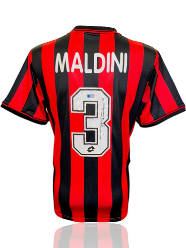 Paolo maldini signed milan - maldini, ac