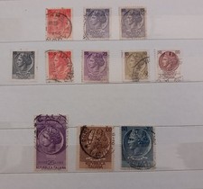 Francobolli La Siracusana, Set