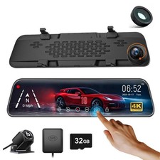 WOLFBOX 4K G840S Dash Cam 12"