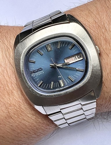Vintage seiko diamatic blue - vintage,