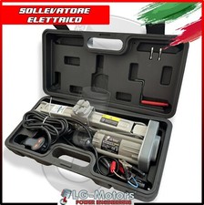 Cric elettrico a pantografo 12v 75 watt 1.5 ton con telecomando sollevatore auto