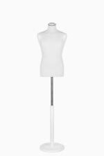 busto uomo sartoriale manichino maschile bianco bianco