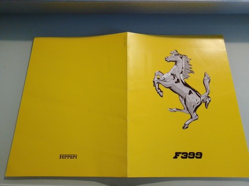 Ferrari f399 brochure - ferrari,