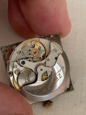 ZENITH movimento automatico cal 2552PC funzionante tige vetro progetto parti