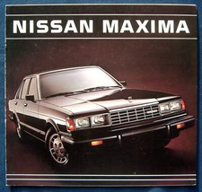 Brochure depliant 1984 Nissan