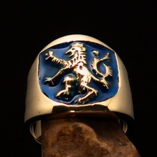 ANELLO UOMO TONDO STEMMA