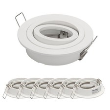 6X Cornici Da Incasso Bianco