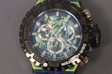 Orologio uomo Invicta Sea Hunter Swiss Ronda calibro Z60 con quadrante abalone - 57 mm