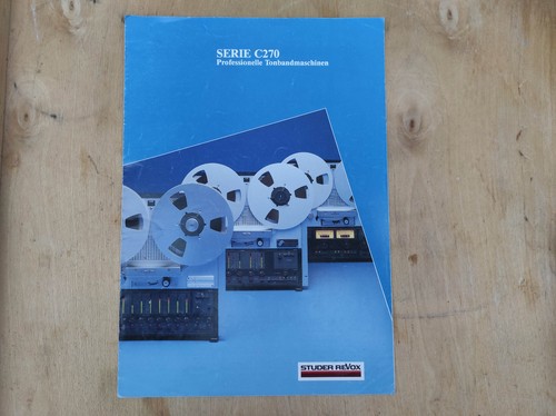 Revox serie c270 depliant - revox,