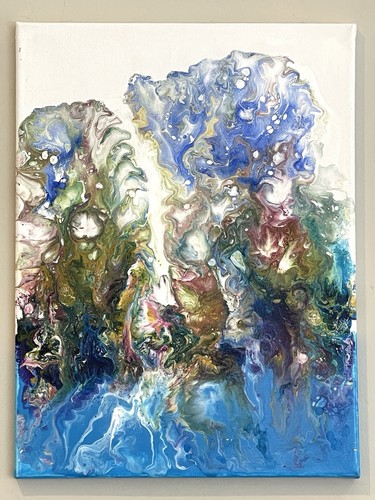 Pittura astratta fluida