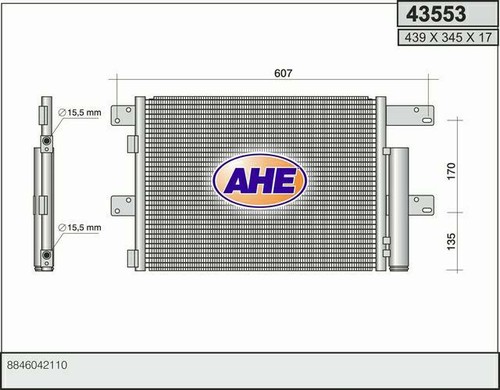 Condensatore iveco eurocargo - condensatore,