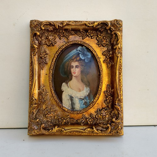 Quadro dipinto olio - dipinto, ritratto