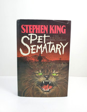 Pet Sematary by Stephen King Doubleday 1983 HCDJ First Trade Edition (1st Print)