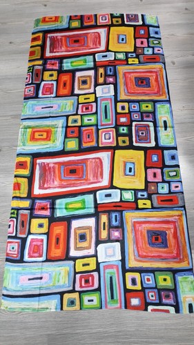 Stola quadro astratto cubista