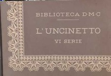 Libro - LAVORI ALL'UNCINETTO : VI SERIE.