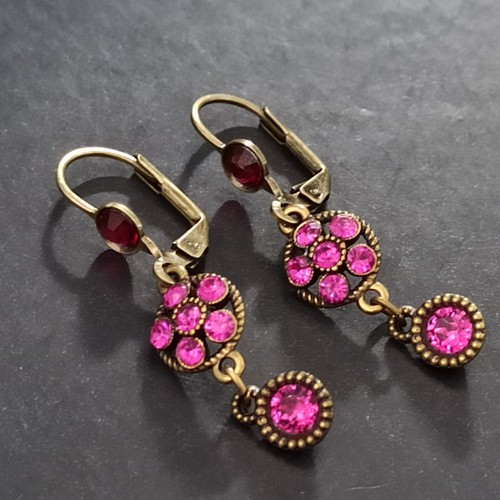 Orecchini michal negrin - orecchini, rosa