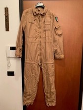 INTROVABILE TUTA VOLO PILOTA DESERT caccia F35 -elicotteri Aereonautica Militare