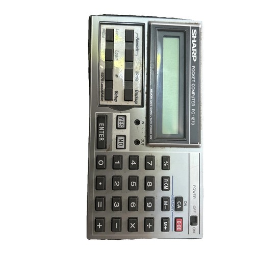 Sharp pocket computer - pocket,