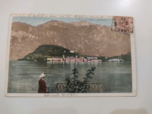 Cartolina bellagio 1905 post - cartolina,