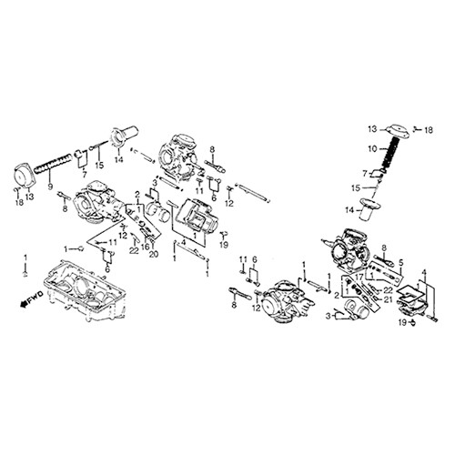 Honda vf1100s v65 sabre - honda,