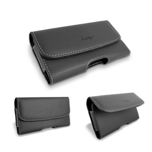 Custodia pelle clip - in,
