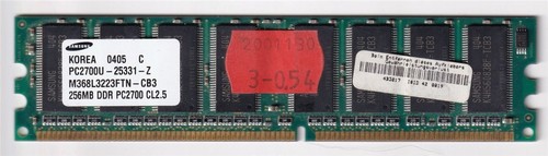 Samsung 256 ddr pc2700 - samsung,,