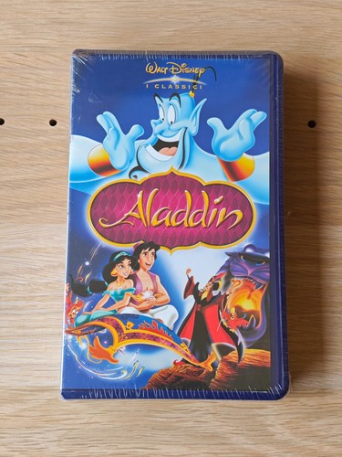 Aladdin vhs walt disney i - -,