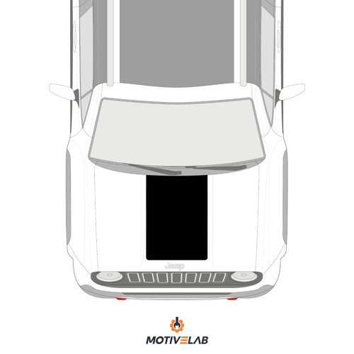 Adesivo cofano jeep renegade - adesivo,