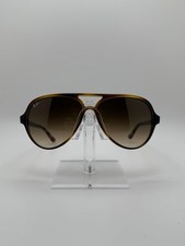 Ray Ban Cats 5000 RB4125 montatura tartaruga lenti marrone sfumato