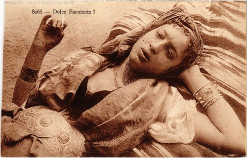 Cpa dolce farniente donna - farniente,