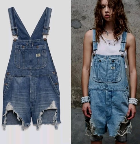 Tuta salopette donna r13 - salopette, denim