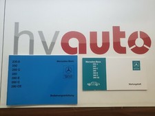 Mercedes W114/8 libretto