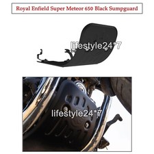 Originale Royal Enfield "Sumpguard Black" Super Meteor 650