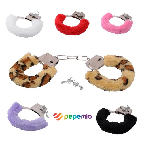 Manette sexy con pelliccia - con,