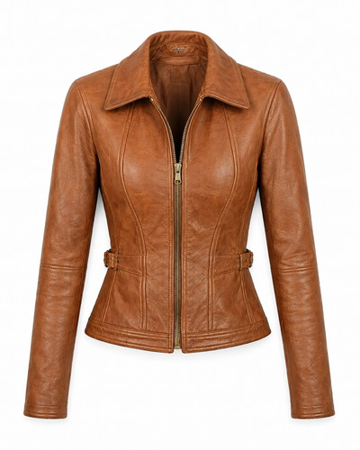 Giacca moto biker donna