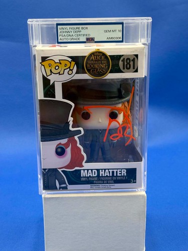 Firmato funko pop - johnny, depp