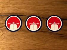 3 adesivi VESPA 5 cm GTS 125