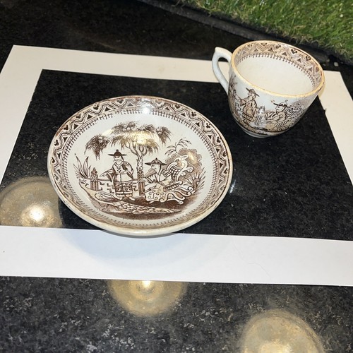 Tazza piattino uomo cinese - piattino,