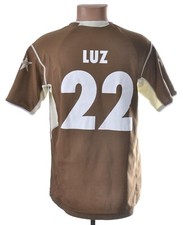 MAGLIA CALCIO AWAY ST PAULI GERMANY 2005/2006 TAGLIA L #22 LUZ
