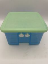 Tupperware FridgeSmart piccolo contenitore coperchio verde contenitore frigorifero