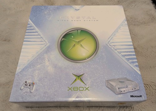 Xbox crystal console nuova - console, e