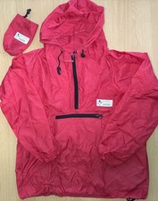 Giacca a vento rossa vintage