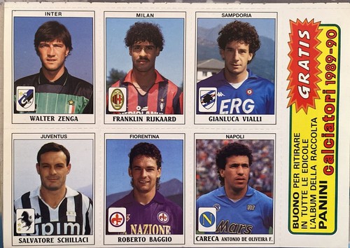 Buono album calciatori - buono, x