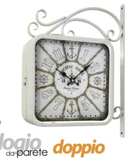 Orologio parete doppio - da,