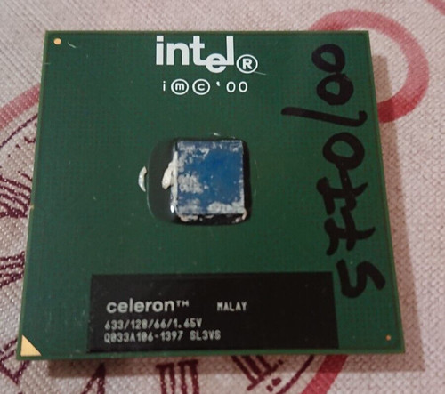 Cpu vintage intel celeron - vintage,