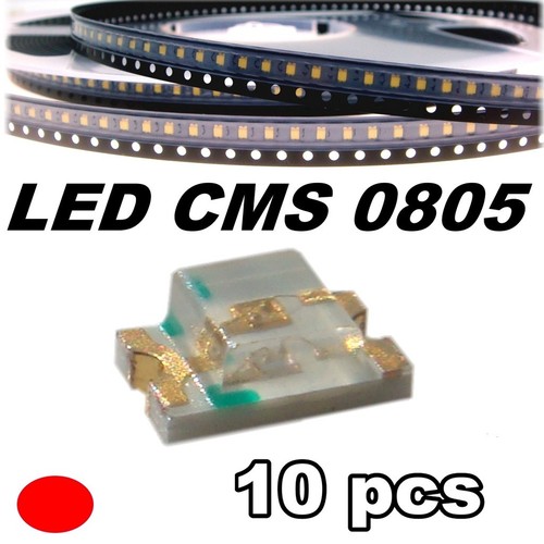 149 led rouge - rouge, 0805