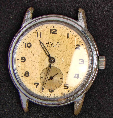 Orologio svizzero avia khaki - avia,