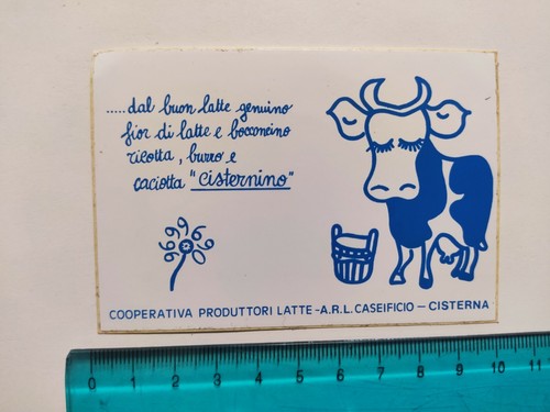 Adesivo cooperativa produttori - adesivo,