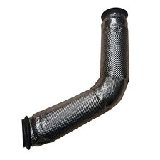 Tubo di scarico con isolamento
